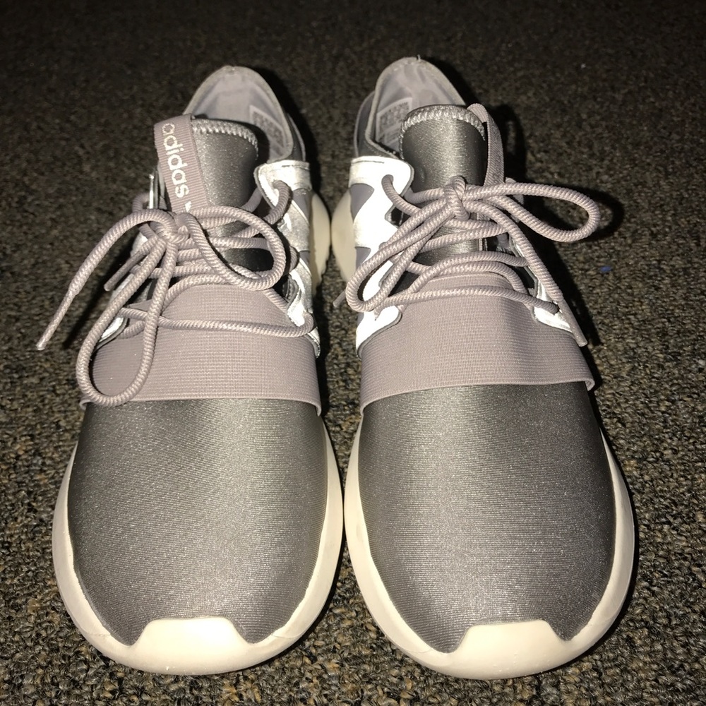 Adidas Gray/Silver Women's Sneakers